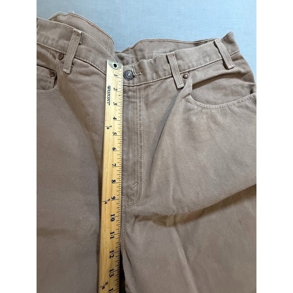 VTG. Levi's 545 Jeans Mens 36 Beige Denim Loose Straight‎ Pocketed Men 36X30. - Picture 9 of 12